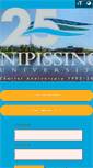 Mobile Screenshot of learn.nipissingu.ca
